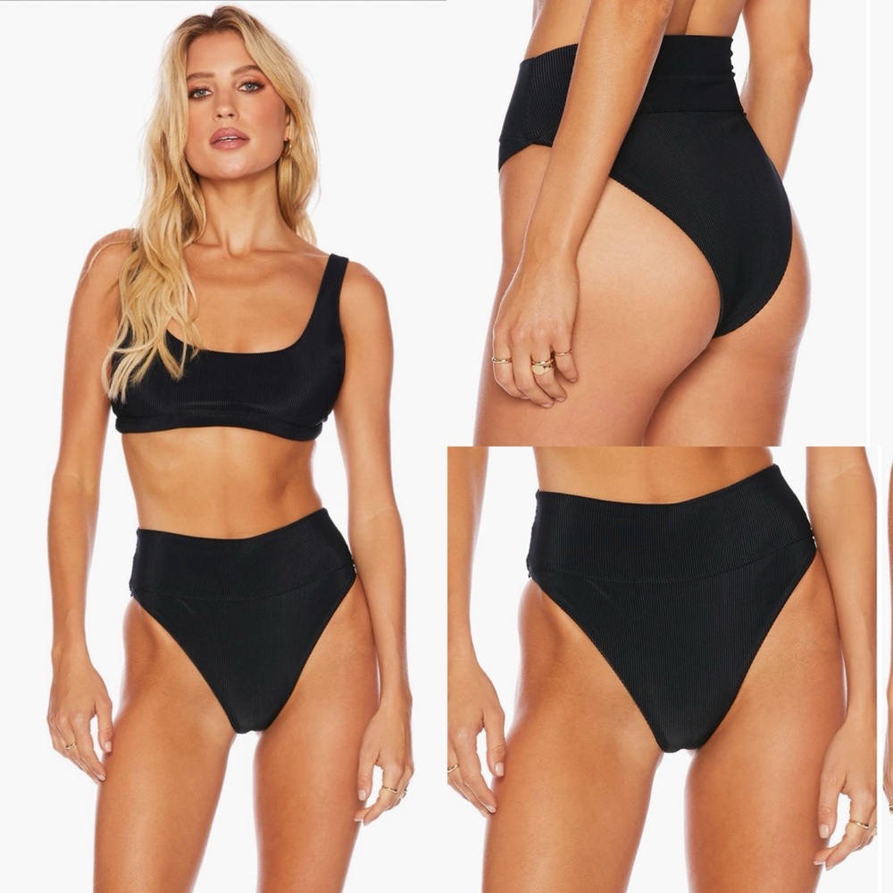 NWOT Beach Riot Highway High Waist Bikini Bottoms Size XS $88